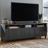 CRIGAN Black 70 Inch Wide Door TV Stand (RTA)