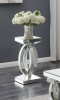 AMAYA Mirrored 12" Wide End Table