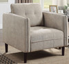 HADLY Light Gray Arm Chair