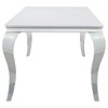 Carone - Rectangular Glass Top Dining Table