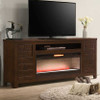 CARZO 74" Wide TV Stand with Fireplace