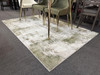 SHANTAL Green & Cream  5' x 8' Area Rug