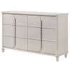 Laveda - Dresser - Pearl White