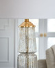 Bakersboro - Glass Table Lamp - Clear / Gold Finish