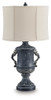 Morvanford - Poly Table Lamp - Antique Black
