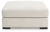 Donelson Creek - Oversized Accent Ottoman - Vanilla