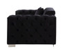 Trislar - Chair With Pillow Same Lv01399) - Black Velvet