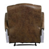 Brancaster - Power Motion Recliner - Retro Brown Top Grain Leather & Aluminum