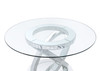 Ornat - 31" Dining Table - Faux Square Diamonds