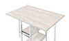 Raine - Counter Height Table - Antique White & Chrome