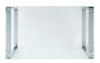 Abraham - Dining Table - Clear Glass Top & Chrome