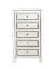 Noralie - Cabinet - Mirrored, Faux Diamonds