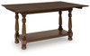 Sturlayne - Flip Top Sofa Table - Brown