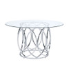 Merlin - Dining Table - Chrome