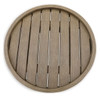 Marina Sun - Round End Table - Beige