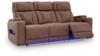 Clean-Slate - Power Reclining Sofa / Adj Headrest - Caramel