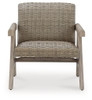 Cliff Trails - Rocking Lounge Chair - Beige