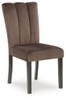 Jeshina - Dining Upholstered Side Chair (Set of 2) - Mocha