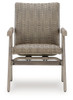 Cliff Trails - Rocking Arm Chair (Set of 2) - Beige