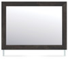 Hollivern - Bedroom Mirror - Dark Gray