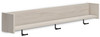 Socalle - Wall Mounted Coat Rack w/Shelf - Light Natural