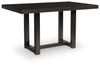 Neymorton - Rectangular Dining Room Counter Table - Dark Grayish Brown