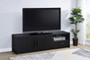 Murray - 70" 2-Door TV Stand Media Console - Black
