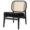 Rayo - Rattan Cane Back Accent Chair With Padded Seat