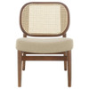 Rayo - Rattan Cane Back Accent Chair With Padded Seat