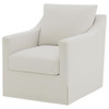 Winter - Upholstered Sloped Arm Accent Swivel Chair