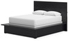 Londer - Queen Panel Bed - Black
