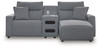 Modmax II - Reclining Sectional - Salt And Pepper