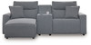 Modmax II - Reclining Sectional - Salt And Pepper