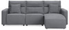 Modmax II - Reclining Sectional - Salt And Pepper