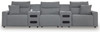 Modmax II - Reclining Sectional - Salt And Pepper
