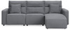 Modmax II - Reclining Sectional - Salt And Pepper