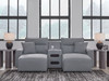 Modmax II - Reclining Sectional - Salt And Pepper