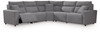 Modmax II - Reclining Sectional - Salt And Pepper