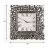 Kachina - 19" Wall Clock - Mirrored & Faux Gems