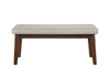Salerno - Bench - Gray / Brown