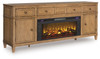 Sharlance - 81" TV Stand With Electric Fireplace