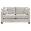 Corliss - Upholstered Arched Arm Loveseat