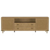 Arini - Rattan Cane 2-Door TV Stand Media Console