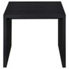 Knapp - Engineered Wood Square Side End Table - Black