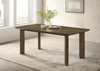 Ottowa - Rectangular Wood Dining Table - Brown