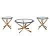 Brooke - Round Coffee Table Set