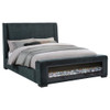 Preston - Upholstered Audio Flame Visualizer Bed