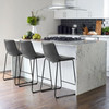 CAZIO Gray 19" Wide Barstool