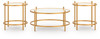 Pearlox - Occasional Table Set (Set of 3) - Gold