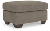 Triston-Peaks - Ottoman - Suede